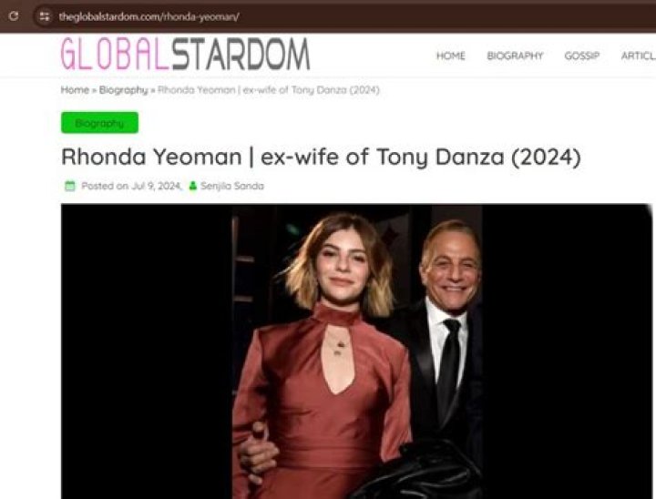 Rhonda Yeoman (Tony Danza Ex-Wife) Wikipedia, Bio, Age, Height, Weight, Husband, Facts